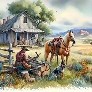On The Farm Diamond Painting Kit #402